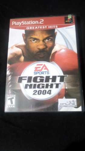 Juego Play Station 2 Fight Night  Ea Sport