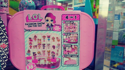 Lol Fashion Show On The Go 4 En 1 Porta Munecas