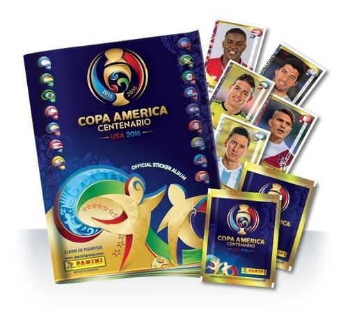 Lote De Barajitas Del Álbum De La Copa América Centenario