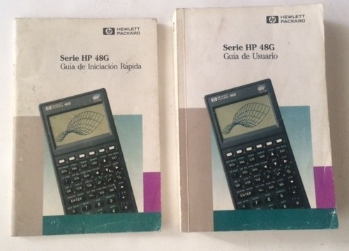 Manual Calculadora Hp 48g, Usado
