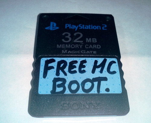 Memoricard 32mb Programada Free Mc Boot Para Todos Los Ps2