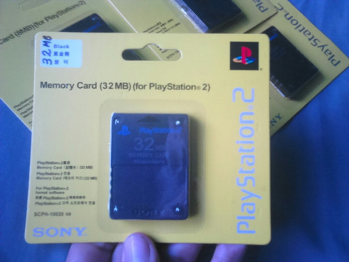 Memory Card (32mb) Para Playstation 2 Y Slim. Nuevas.