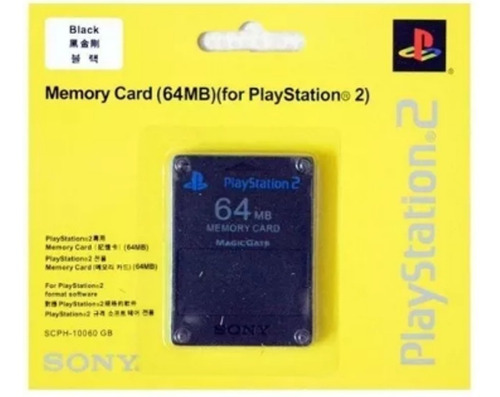 Memory Card 64 Mb Playstation 2 Y Slim Ps2 Mayor Y Detal.