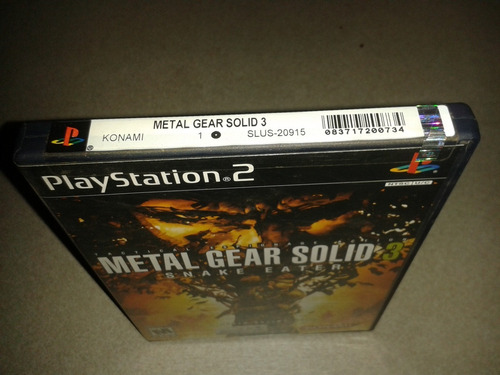 Metal Gear Snake Eater / Playstation 2 (leer Descripción)