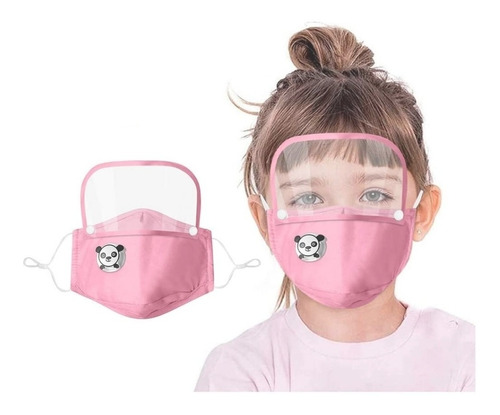 Máscara Facial Para Niños / Face Shield Tapaboca