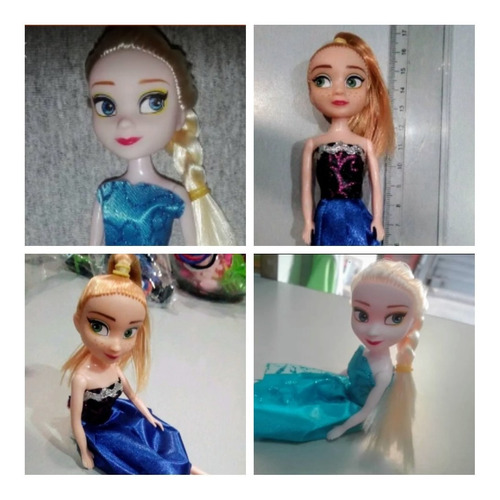 Muñeca Ana Y Elsa Frozen 15cm, Regalo, Niña,