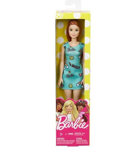Muñeca Barbie Básica T Original Mattel Juguete Niñas