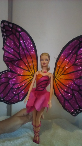 Muñeca Barbie Mariposa