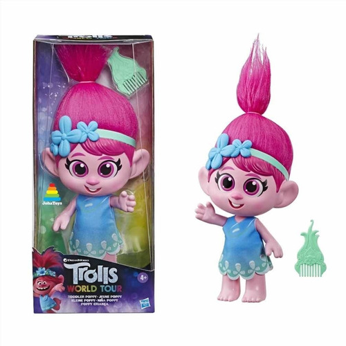 Trolls World Tour Niña Poppy