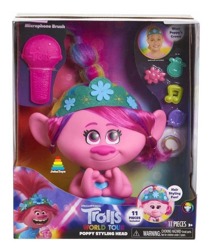 Trolls World Tour Puppy Styling Head