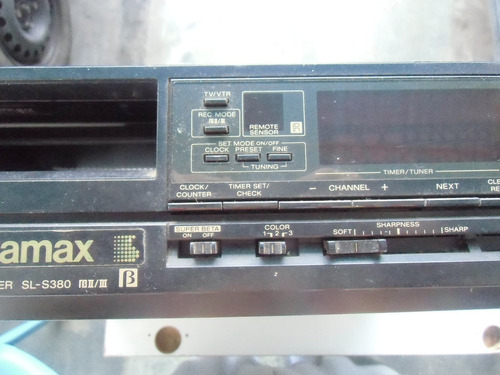* Antiguo Betamax S L- S380 Para Reparar Goma Transm