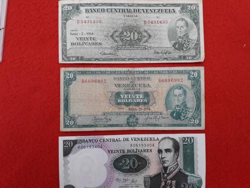 Billetes De Colección Venezolana 1964