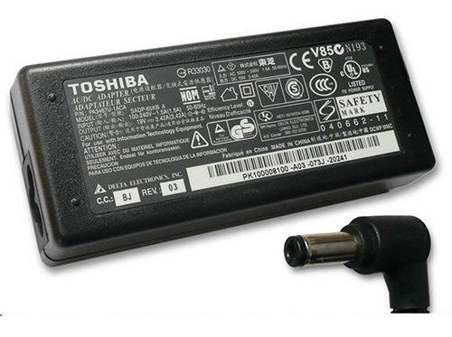Cargador Laptop Toshiba 19v 3.42a