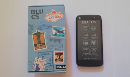 Celular Blu C5 Nuevo Negro