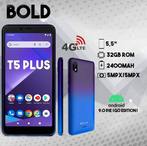 Celular Bold T5 Plus