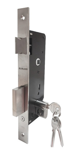 Cerradura Embutir Seguridad 35mm + Cilindro Bluexpress