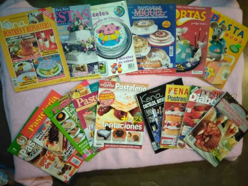 Colecciones De Revistas De Repostería, Panaderia Y Cocina