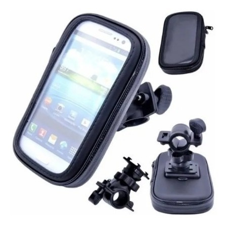 Estuche De Celular Y Gps Para Motos Y Bicicletas Hasta 5.5