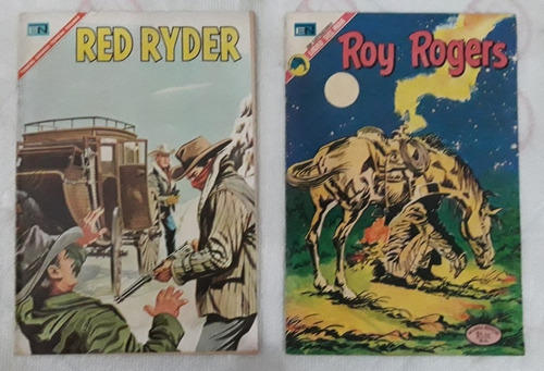 Historietas Antiguas Red Rayder Y Roy Rogers. 