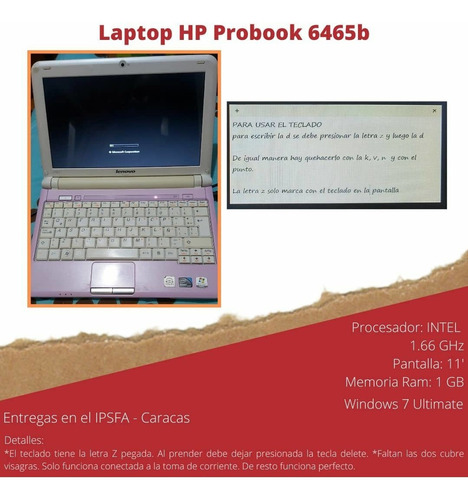 Lenovo Deapad S10 (mini Lapto)