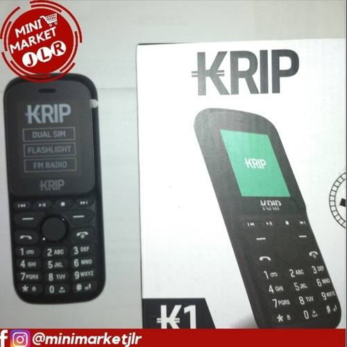 Lindo Teléfono Básico Con Mp3 Krip K1