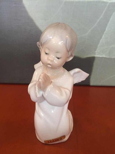 Lladro Figura Porcelana Angel Rezando Original.