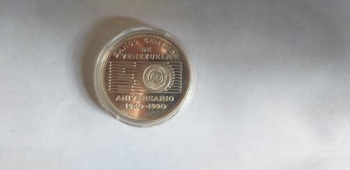 Moneda Aniversario Banco Central De Venezuela 1940 1990