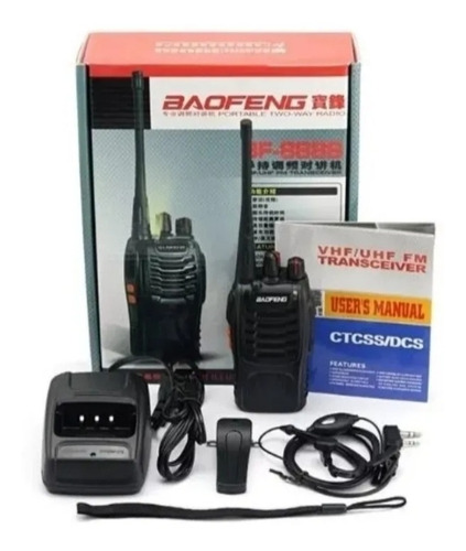 Radio Baofeng 2 Metros 888s Uhf.