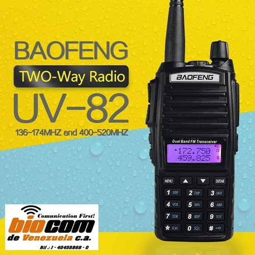 Radio Baofeng Uv82 Dual Band Vhf Uhf 5w