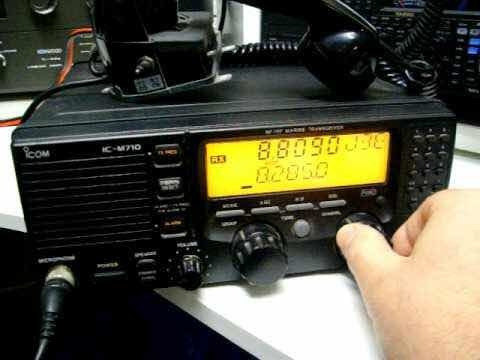 Radio Hf Icom M710 Marino