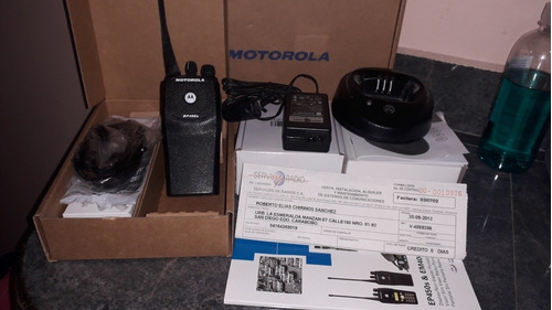 Radio Portátil Motorola Ep450s