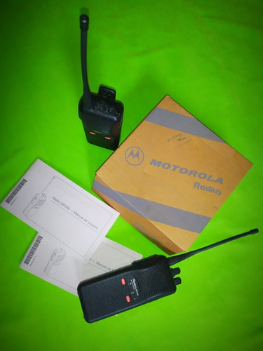 Radio Portátil Motorola Sp50 (walkietalkie 2 Canales)