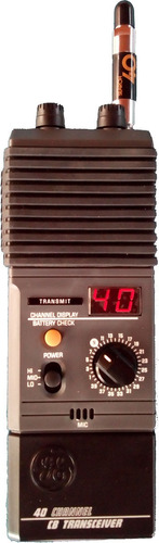 Radio Transmisor 11 Mts General Electric Portatil A Baterias