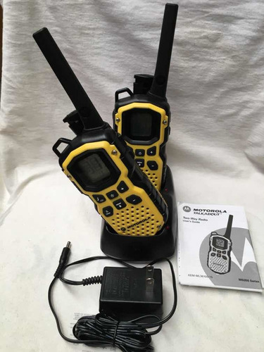 Radios Motorola Talkabout Two Way Ms350 Series 110 Vrds