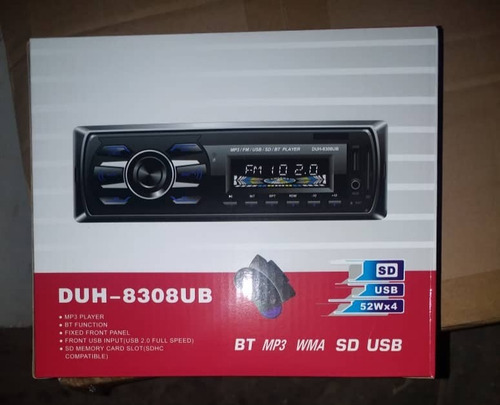 Reproductor Radio Carro Pioneer Usb Radio Mp3 Bt Memoria Sd