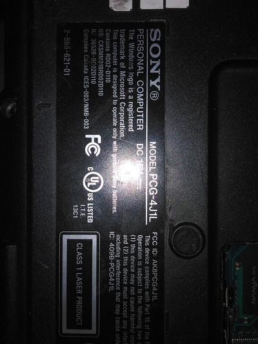 Repuestos Para Laptop Sony Pcg-4j1l