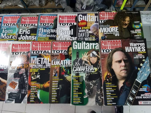 Revistas Guitarra Total Con Sus Cds