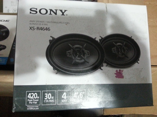 Sony Xsrx6 4-way Car Audio Speakers