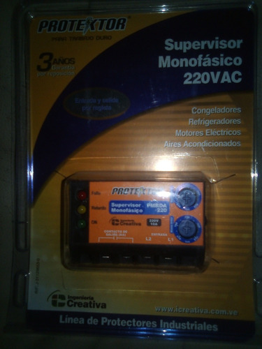 Supervisor Monofasico Protektor Congelador Aa 220 Vac