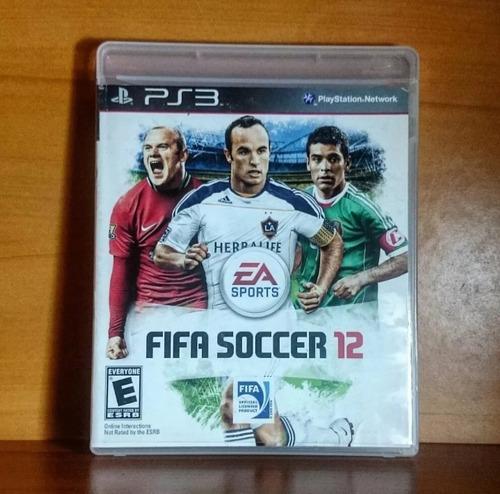 Fifa Soccer 12 Playstation 3 Original Juego Ps3 Futbol Nuevo