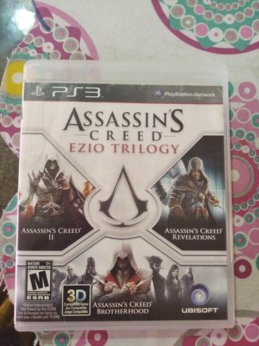 Juego Assassins Creed Ezio Trilogy Original Para Ps3