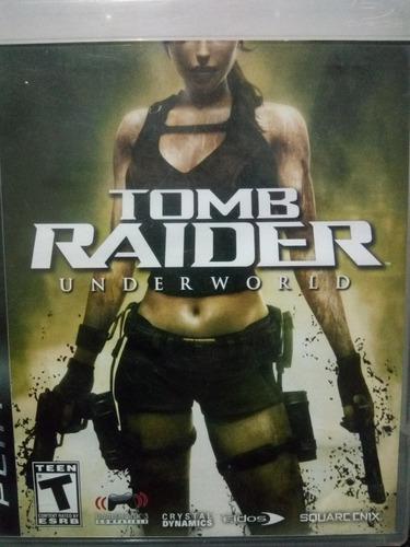 Juego De Play Station 3 Tomb Raider Underworld