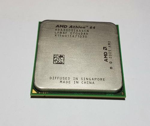 Procesador Amd Athlon 64 3000+ 1800 Mhz Con Fan Cooler