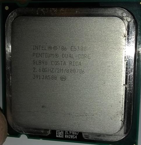 Procesador Dual Core E5300, Usado (5$)
