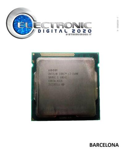 Procesador Intel Core I3 2100 3,10 Ghz 1155 Usado