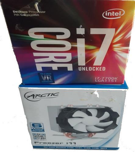 Procesador Intel® Core I7-7700k Y Cooler I11 Socket1151