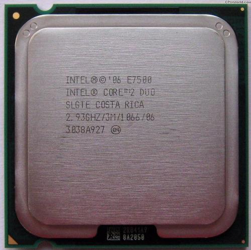 Procesador Intel E7500 2,93ghz 3mb 1066 Socket 775 Cpu