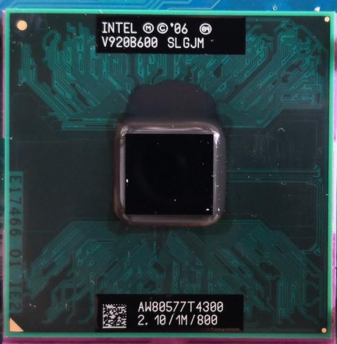 Procesador Intel Pentium T4300 2.10 Ghz Pga478 (7vrds)