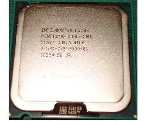 Vendo Procesador Intel Dual Core Modelo E5200 Socket 775