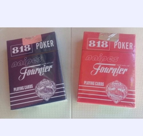 Barajas, Cartas, Juego Poker, Naipes Fournier 818